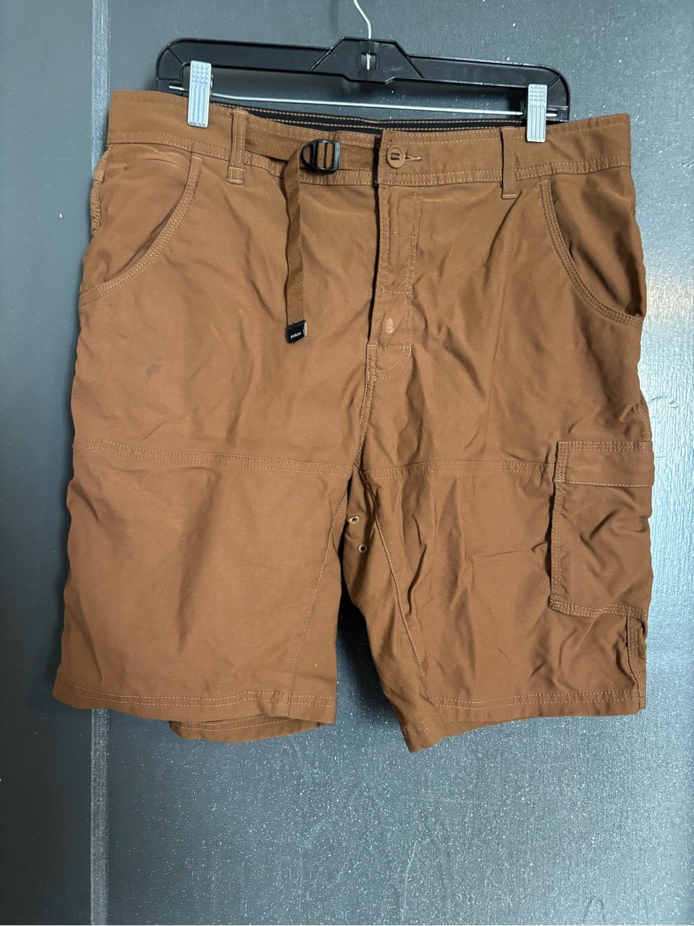 Men's PrAna Brown Cargo Shorts